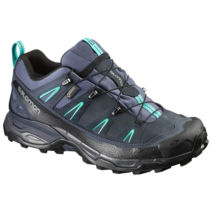 Salomon X ULTRA LTR GTX® W Zapatillas Trekking Mujer - Azul Marino - Colombia (06853-ZDLT)